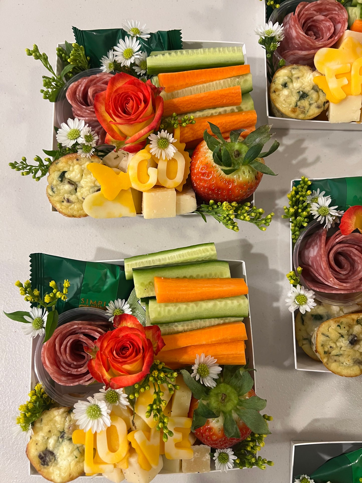 Mini Grazing Boxes( set of 12, without custom words)